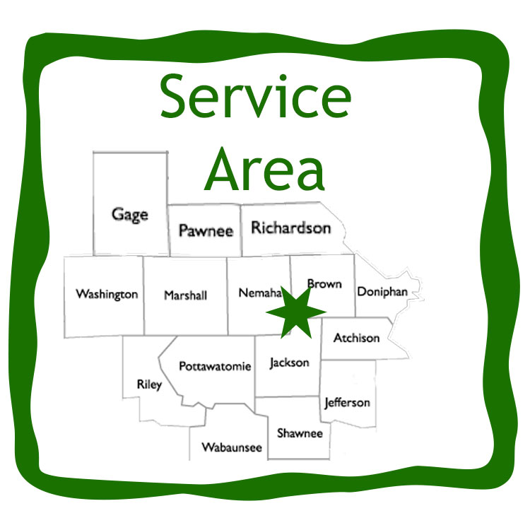 Service Map - Bloom Appraisals LLC – Farm, Ranch, Chattel and Rural Appraisals